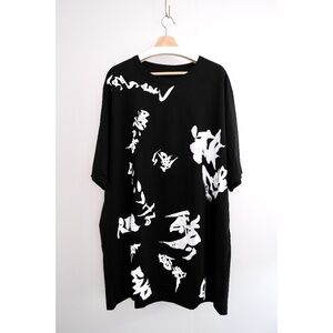 Yohji GroundY - AW22 Cotton Sōun Takeda (武田双雲) Oversize Calligraphy Shirt